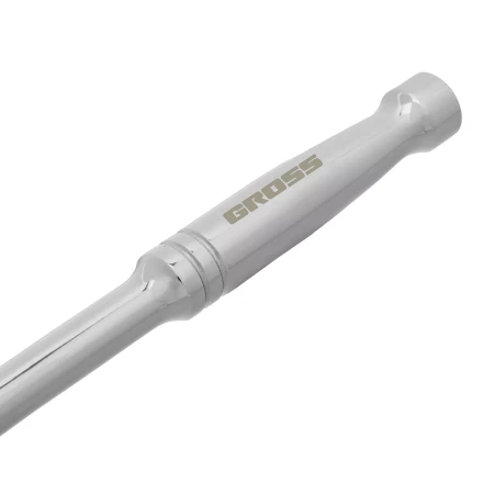 Ключ-трещотка 1/2&quot; Gross 14052, CrV, 120 зубьев, цельнометаллический, хром купить в Тобольске