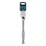 Ключ-трещотка 1/2" Gross 14052, CrV, 120 зубьев, цельнометаллический, хром купить в Тобольске