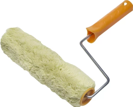 Валик SYNTEX ПОЛИАКРИЛ малярный в сборе, ворс 18мм, бюгель 6мм, 40х240мм, STAYER Master 0319-24 купить в Тобольске