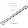 Ключи гаечные рожковые KRAFTOOL, Cr-V, DIN 3110 27033-06-07 купить в Тобольске