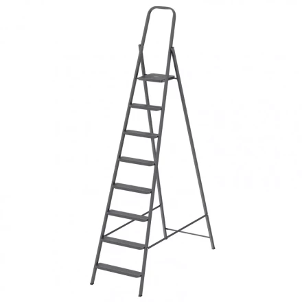 Стремянка 8 ступени компактная стальная Россия Сибртех 97948 купить в Тобольске