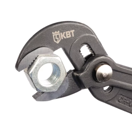 Клещи переставные КВТ с кнопочной самофиксацией 180 мм (85282) купить в Тобольске