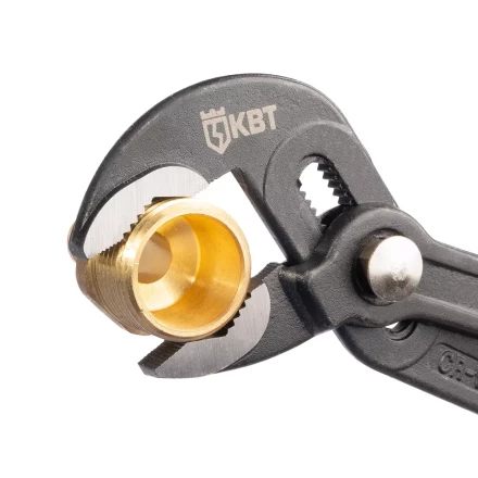 Клещи переставные КВТ с кнопочной самофиксацией 180 мм (85282) купить в Тобольске