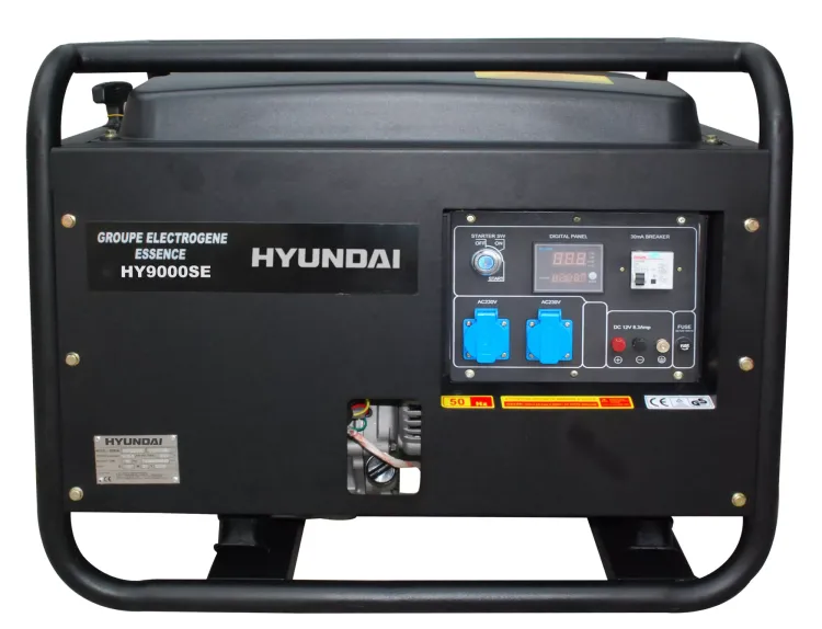Бензогенератор Hyundai HY 9000SE-3 + колеса купить в Тобольске