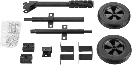 ЗУБР № 1 для генераторов мощностью до 3500 Вт, набор колес + рукоятка (НКР-1) купить в Тобольске