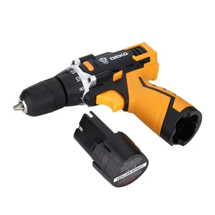 Дрель аккумуляторная DKCD12FU-Li DEKO + набор 104 инструмента для дома, 063-4112 купить в Тобольске
