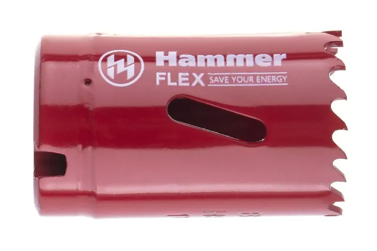 Коронка биметаллическая HAMMER Ф32х38мм 5/8" BiMETALL (224-006) купить в Тобольске