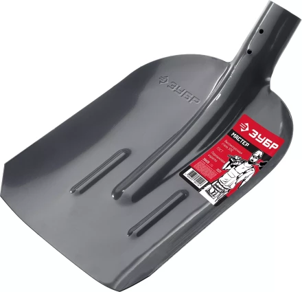 ЗУБР Мастер, 360 х 230 мм, полотно 1.6 мм, закалено, с рёбрами жёсткости, без черенка, тип ЛСП, совковая лопата (39428) купить в Тобольске