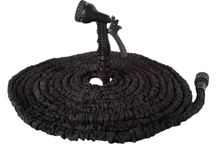 Набор для полива с растягивающимся шлангом 30м Eurolux 73/7/2/40 купить в Тобольске