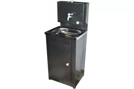 Умывальник дачный &quot;Комфорт&quot; ВИХРЬ с подогревом, нержавейка, серебро 74/4/8 купить в Тобольске