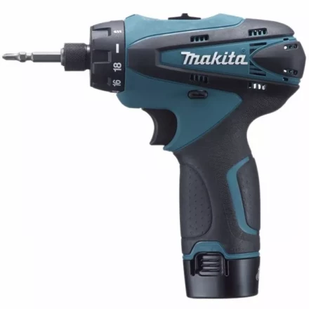 Дрель-шуруповерт аккумуляторная Makita DF030DWE купить в Тобольске