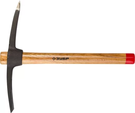 Кирка ЗУБР &quot;МАСТЕР&quot; кованая, с обратной деревянной рукояткой, 600г 20177-06 купить в Тобольске
