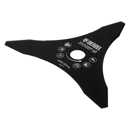 Диск для триммера, 255 х 25,4 3 лезвия Denzel 96377 купить в Тобольске