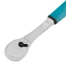 Ключ-трещотка 1/4" Gross 14053, CrV, 90 зубьев, усиленный, хром купить в Тобольске
