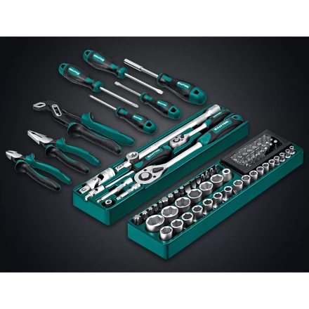 Универсальный набор инструмента в металлическом боксе, 99 предм. 27978-H99 купить в Тобольске