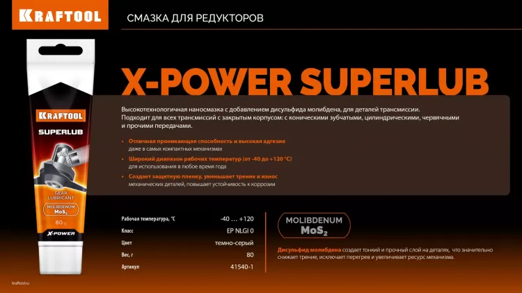 Superlub смазка для редукторов 41540-1 купить в Тобольске