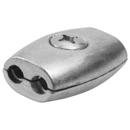 Зажим троса ЗУБР &quot;МАСТЕР&quot; &quot;Бочонок&quot;, 3мм, 25 шт 4-304455-03 купить в Тобольске