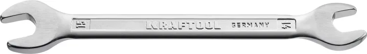 Ключи гаечные рожковые KRAFTOOL, Cr-V, DIN 3110 27033-14-15 купить в Тобольске