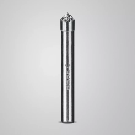 Зубр Твердосплавная борфреза K - зенкер с вершиной 90°, 6 х 3 мм (28809-6-3) купить в Тобольске