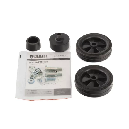 Компрессор воздушный DLC1300/24 безмасляный 1.3 кВт, 24 литра, 206 л/мин Denzel 58171 купить в Тобольске