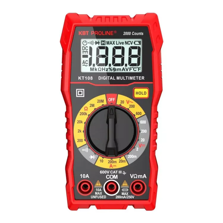 Мультиметр цифровой КВТ KT 108 с True RMS (86324) купить в Тобольске