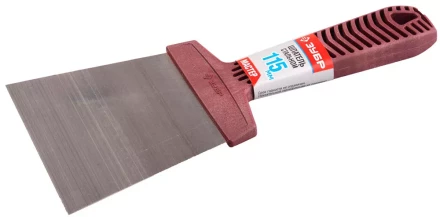 Шпатель ЗУБР &quot;МАСТЕР&quot; стальной c пластмассовой ручкой, 115мм 10051-115 купить в Тобольске
