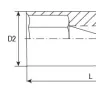 Головка торцевая 12-гранная глубокая 1/2"DR 16 мм S04HD4716 Jonnesway 49065 купить в Тобольске