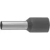 Наконечник СВЕТОЗАР штыревой, изолированный, для многожильного кабеля, серый, 4,0 мм2, 10шт 49400-40 купить в Тобольске