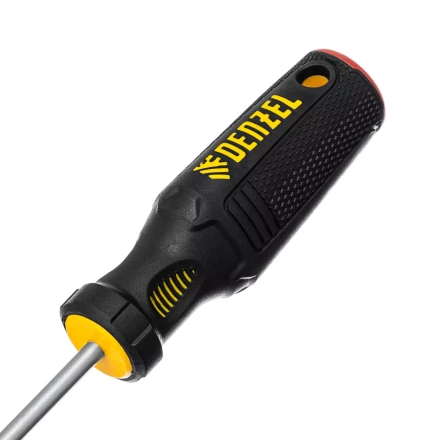 Отвертка, PH1х100 мм, S2, 3к рукоятка Denzel 121747 купить в Тобольске