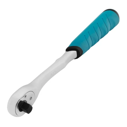 Ключ-трещотка 3/8&quot; Gross 14054, CrV, 90 зубьев, усиленный, хром купить в Тобольске