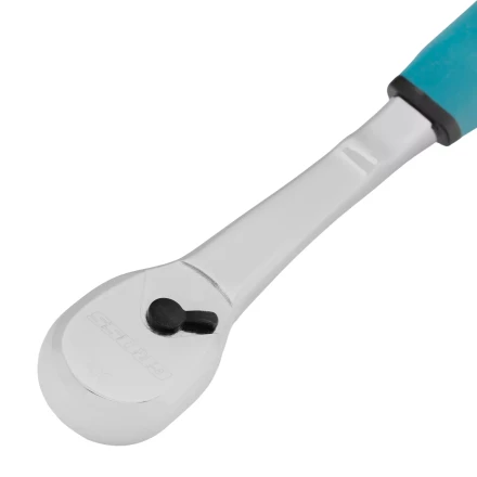 Ключ-трещотка 3/8&quot; Gross 14054, CrV, 90 зубьев, усиленный, хром купить в Тобольске