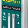 Биты для ударно-поворотных отверток KRAFTOOL 25552 купить в Тобольске