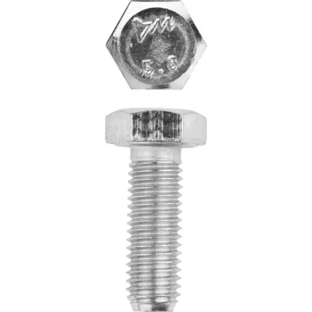 Болт ЗУБР &quot;МАСТЕР&quot; с шестигранной головкой, ГОСТ 7798-70, класс прочности 5.8, оцинкованный, M12x35мм, 5кг 303080-12-035 купить в Тобольске