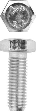 Болт ЗУБР &quot;МАСТЕР&quot; с шестигранной головкой, ГОСТ 7798-70, класс прочности 5.8, оцинкованный, M12x35мм, 5кг 303080-12-035 купить в Тобольске