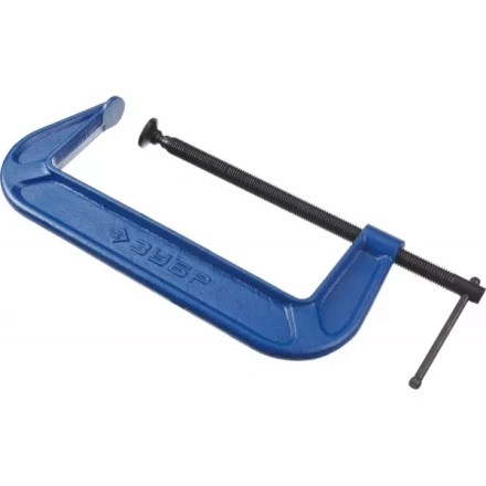 Струбцина  ЗУБР &quot;ПРОФЕССИОНАЛ&quot; тип &quot;G&quot;, корпус - ковкий чугун. 300мм 32245-300_z01 купить в Тобольске