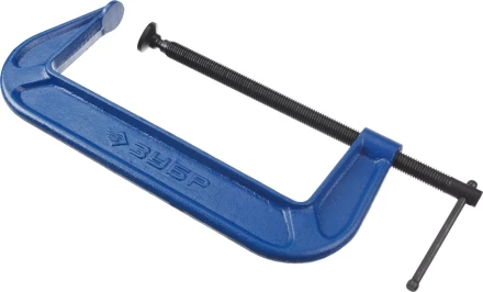 Струбцина  ЗУБР &quot;ПРОФЕССИОНАЛ&quot; тип &quot;G&quot;, корпус - ковкий чугун. 300мм 32245-300_z01 купить в Тобольске