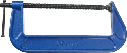 Струбцина  ЗУБР &quot;ПРОФЕССИОНАЛ&quot; тип &quot;G&quot;, корпус - ковкий чугун. 300мм 32245-300_z01 купить в Тобольске