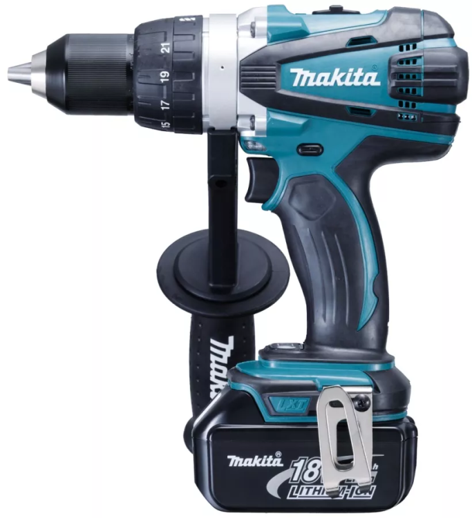 Дрель-шуруповерт аккумуляторная Makita DDF458RFE купить в Тобольске