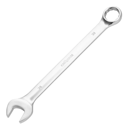 Ключ комбинированный 38мм, никелированный// Сибртех 14925 купить в Тобольске