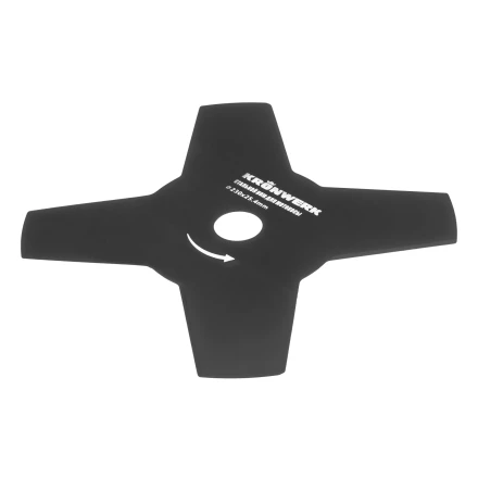 Нож для триммера 230х25,4, 4 лезвия Kronwerk 96342 купить в Тобольске