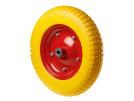 Колесо литое полиуретановое 360 мм PU 2400-16-1 (16 мм шариковый подшипник) 1046283 купить в Тобольске