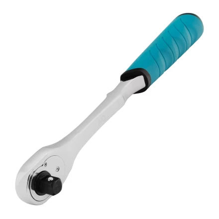 Ключ-трещотка 1/2&quot; Gross 14055, CrV, 90 зубьев, усиленный, хром купить в Тобольске