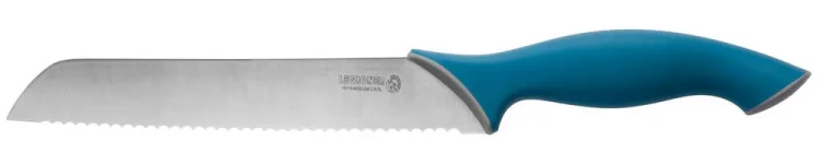 Нож LEGIONER "ITALICA" хлебный, эргономичная рукоятка, лезвие из нержавеющей стали, 200мм 47962 купить в Тобольске