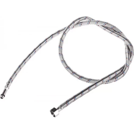Подводка гибкая STAYER для воды, к смесителям, оплетка из нержавеющей стали, удлиненная, г/ш 1/2&quot;-1,5м 51017-150 купить в Тобольске