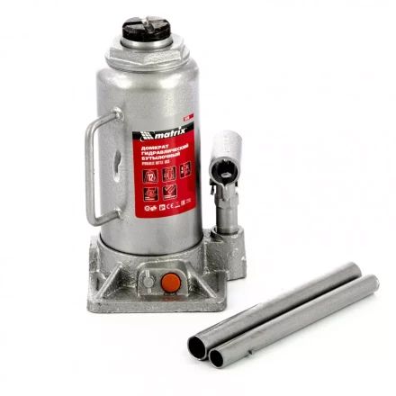 Домкрат гидравлический бутылочный 12 т Matrix 50768 купить в Тобольске