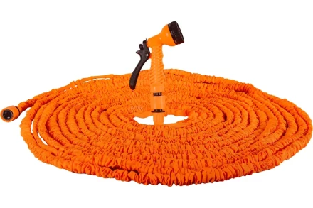 Набор для полива с растягивающимся шлангом 50м Вихрь 73/7/2/31 купить в Тобольске