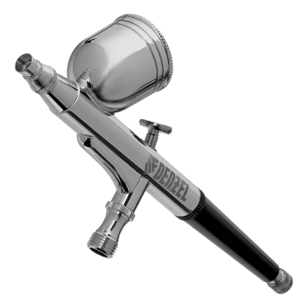 Аэрограф с верхним бачком AB1, 0.2/0.3/0.5 мм, 7 мл, 9 л/мин Denzel 57313 купить в Тобольске