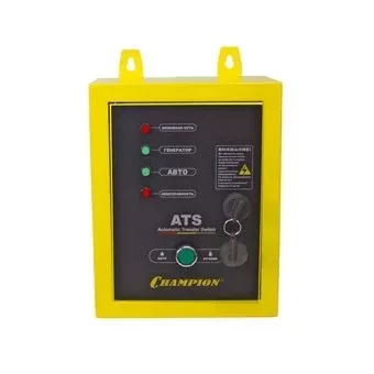 Генератор бензиновый CHAMPION GG6501E + ATS купить в Тобольске