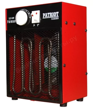 Тепловая пушка электрическая Patriot Garden КЭВ-2.5 купить в Тобольске