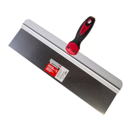 Шпатель фасадный из нержавеющей стали, 450 мм, двухкомпонентная ручка, широкое полотно Matrix 85543 купить в Тобольске